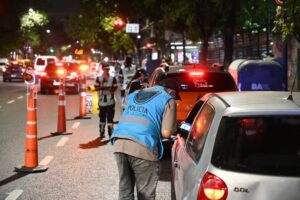 Operativo de la Policía de la Ciudad en Balvanera