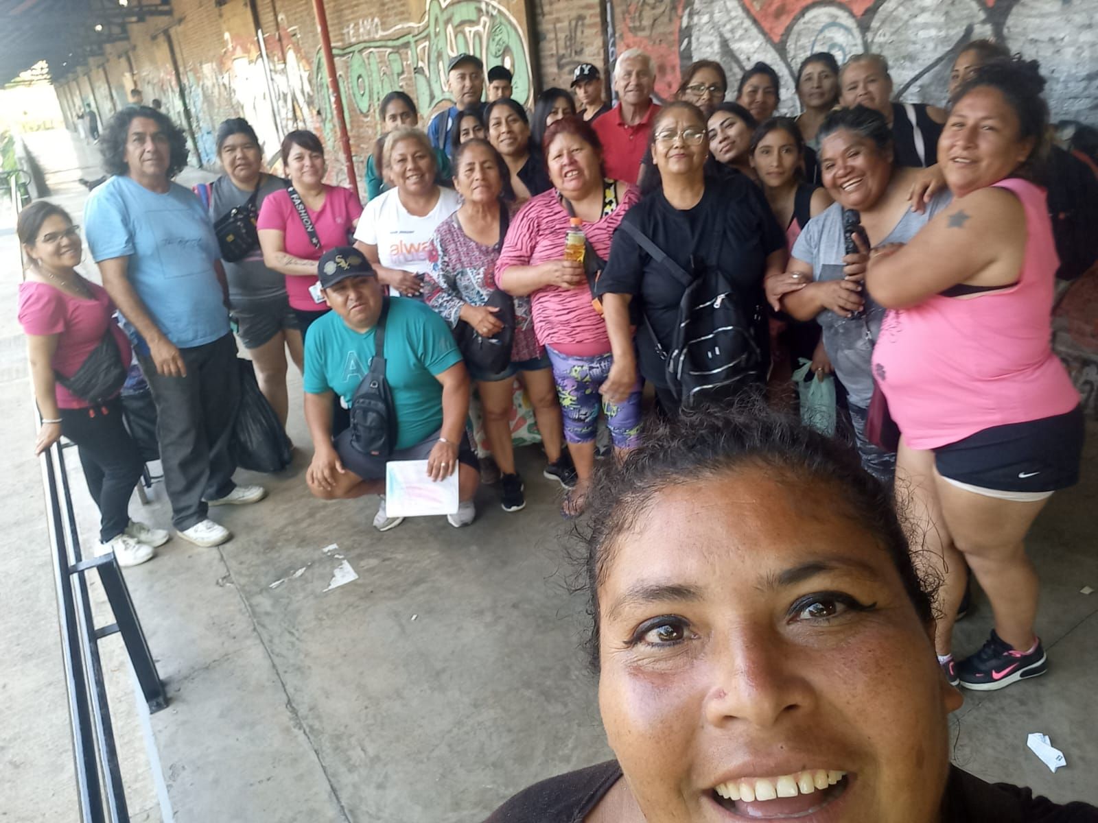 La Unión de Vendedores Ambulantes de Once denuncia persecución por parte del Gobierno de la Ciudad y del grupo autodenominado Buenos Vecinos.