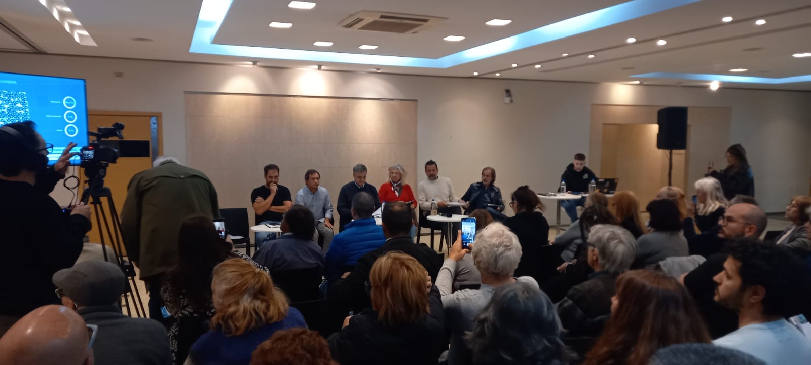Reunión de jorge Macri con vecinos