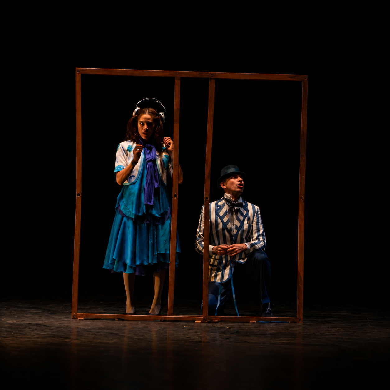 Rumbos en el teatro El Popular en Balvanera, Comuna 3, Buenos Aires.