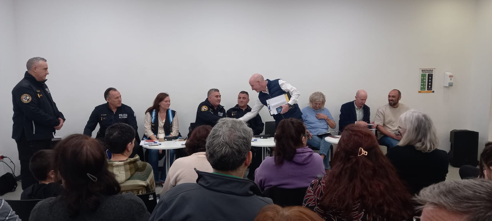 Reunión de la Seguridad en tu barrio