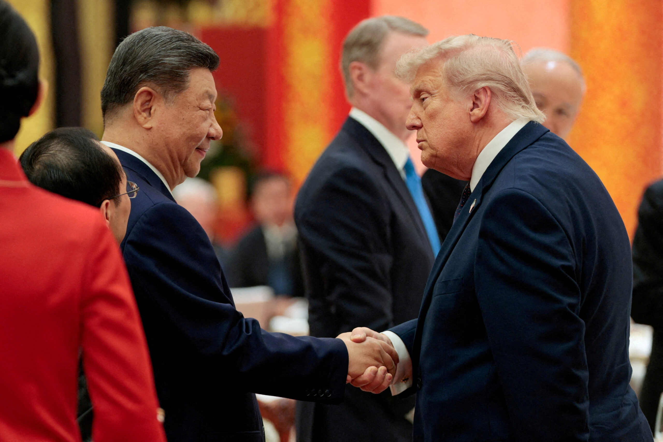 Xi Jinping recibe Donald Trump en China